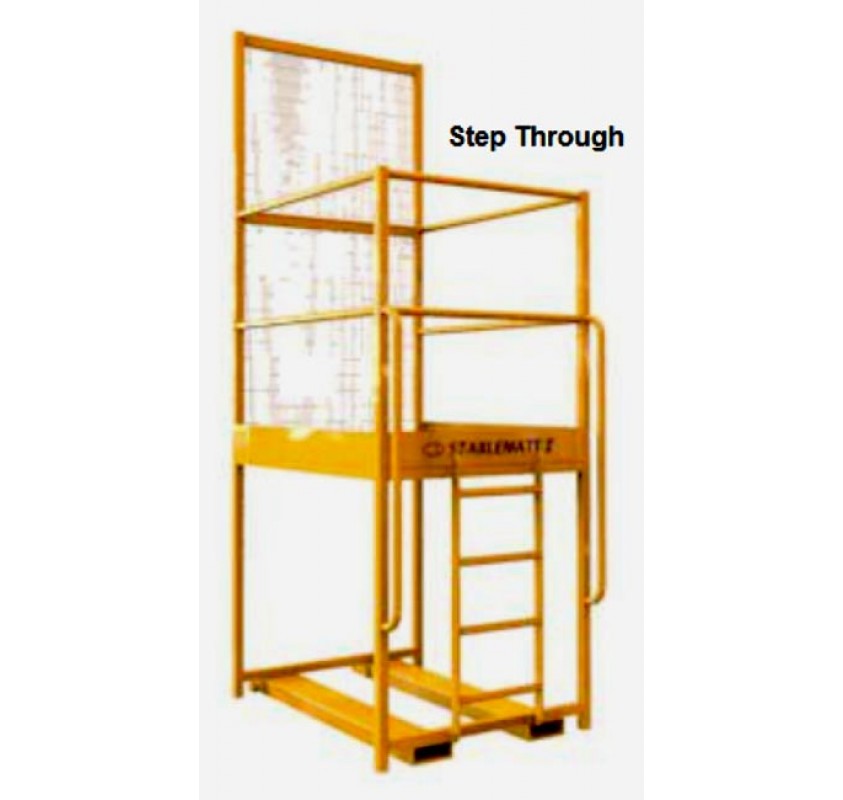 Raised Height Forklift safety Cage Contact WP Height safety Lifting Gear Direct